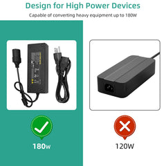DOBVDLA wide input 100-240V label indicating global compatibility