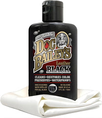 Doc Baileys bottle-dye-application for deep black color with lasting protection.