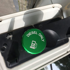 DOCA cap installed on a 2019–2026 Ram, magnetic feature keeps cap handy.
