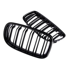 DOCAS E90 front grille right featuring gloss black double-line to match your car's styling.