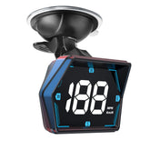 Docbraces G20 HUD front view shows real time speed for safer driving