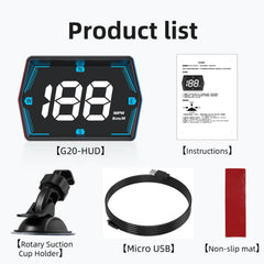 Docbraces G20 HUD universal compatibility fits cars boats bikes and more