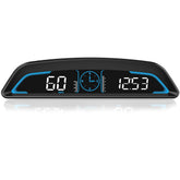 Docbraces GPS HUD with a 5.5-inch display provides MPH at a glance for safer lane changes.
