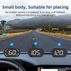 Docbraces HUD overspeed alert icon reinforces safe driving
