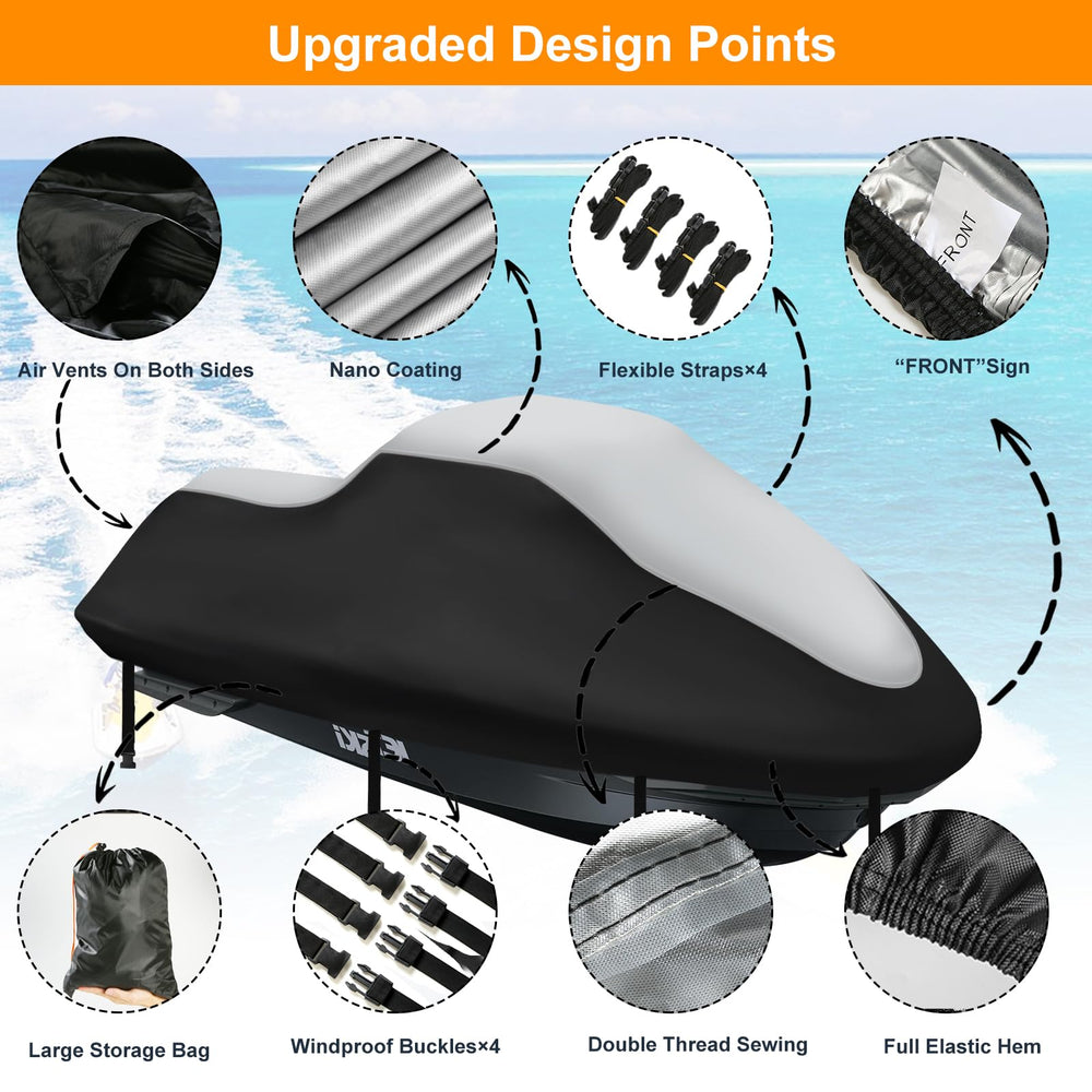 DOCEPERT air vents on the sides promote airflow and prevent moisture buildup.