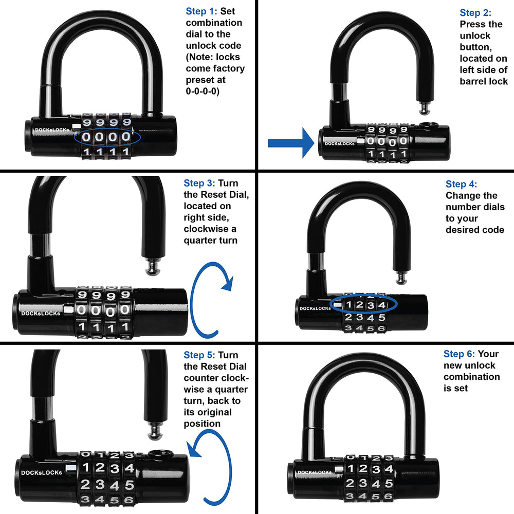 DocksLocks lightweight 9-ounce design slips into bags for daily carry.