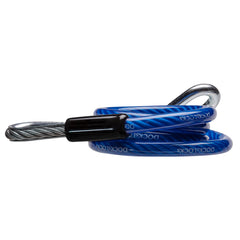DocksLocks S-hook safety latch closeup highlights a spring-loaded latch to prevent unhooking.