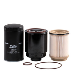 Doc's Auto Parts fuel filter set for RAM Cummins ensures clean fuel flow.