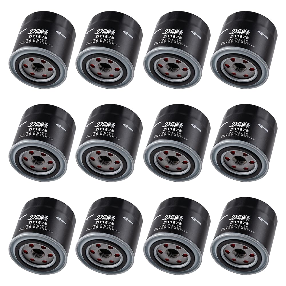 Doc's Diesel oil filter D11878-12-pack packaging showcases rugged build for heavy-duty use.