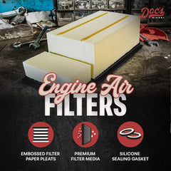 Doc's Auto Parts DPA6109 gasket-seal close-up shows a tight seal in dusty environments