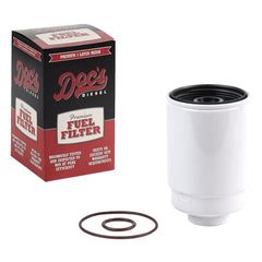 Doc's Auto Parts DPS9059 filter assembly with seals for clean fuel delivery.