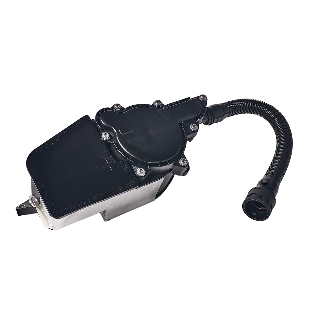 Doc's Diesel CCV Filter D804502 side view highlighting compact design for easy installation