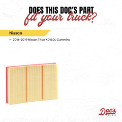 Doc's DPA10564 pleated filter media detail traps grime