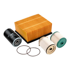 Doc's DPA6314 engine air filter maintaining clean intake air in RAM 6.7L.