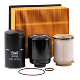 Doc's Diesel Filter Combo Kit front packaging, ready-to-install bundle