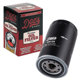 Doc's Diesel Oil Filter D6128 front view shows rugged housing for durable filtration