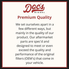 Doc's Diesel DF-211 packaging shown for RAM 68RFE kit