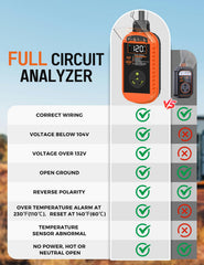 Docusvect 10,000J surge protection defends RV equipment from spikes.