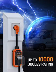 Docusvect auto shutoff mechanism prevents overloading during faulty power events.
