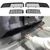 Doietc Grille Mesh Insert for Tesla Model Y Juniper front guard reduces debris while preserving OEM aesthetics.