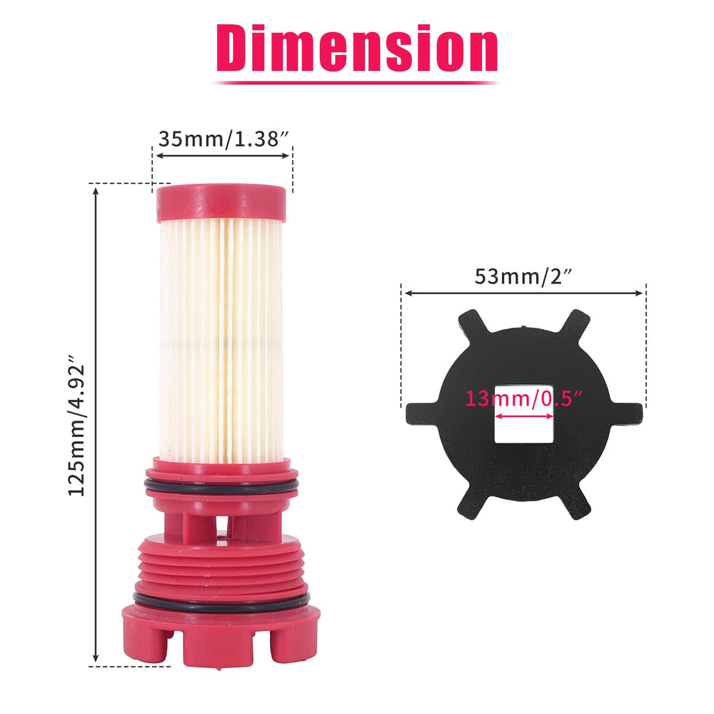 Dokili 2-pack with installation wrench ready for maintenance