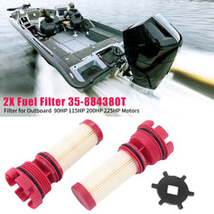 Dokili filter demonstrates optimized fuel flow for smoother acceleration on water
