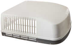Dometic Brisk shroud cover in polar white, protects the upper unit during travel and outdoor use.