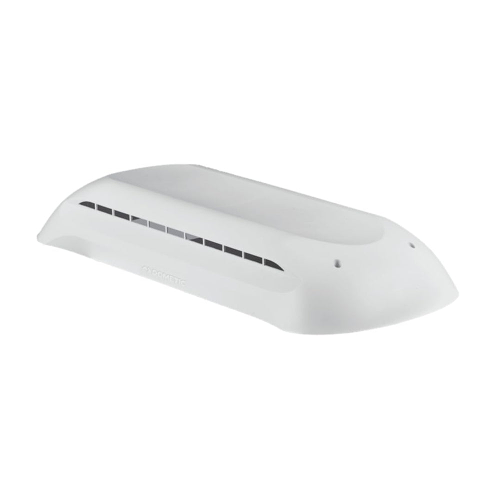 Dometic vent cap for refrigerator vent kit, polar white, durable plastic for reliable vent coverage.