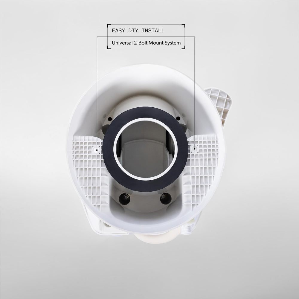 Dometic rubber flange seal included for reliable, corrosion-resistant performance.