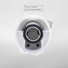 Dometic rubber flange seal included for reliable, corrosion-resistant performance.