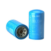 Donaldson DBL7349 full view blue lube filter for heavy-duty use
