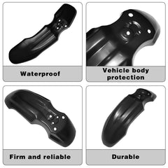 DonDofla mud guard makes cleaning after rides easier.
