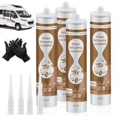 Dongxw self leveling RV roof sealant bottle for easy storage and ready-to-use application.