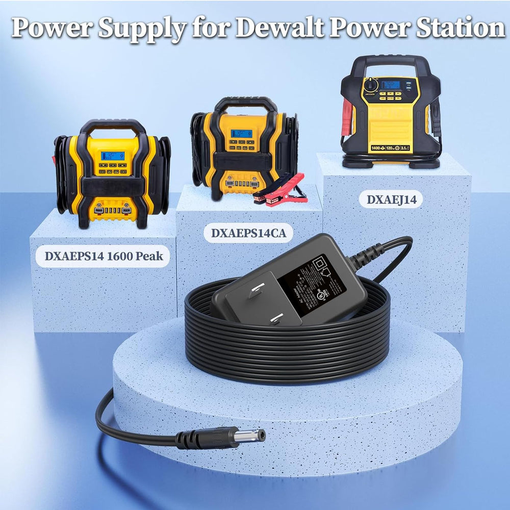DONYOIE 15V output charger with 6.0 ft cable in use.