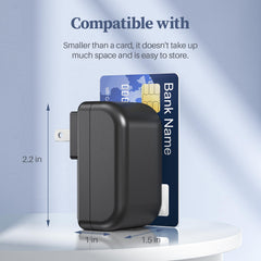 DONYOIE six-foot power cable connects charger to device during setup.