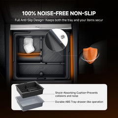 DooGooCoo center console slim profile fits compact interiors