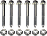 Dorman 13508 rear control arm bolt kit full assembly for Acura and Honda suspension.