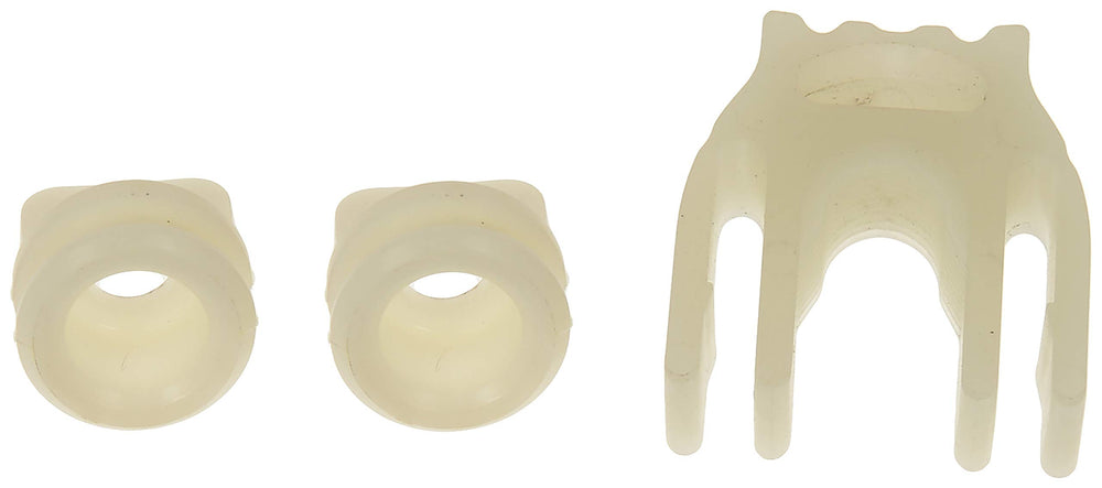 Before and after imagery highlights improvements after replacing the worn bushing.