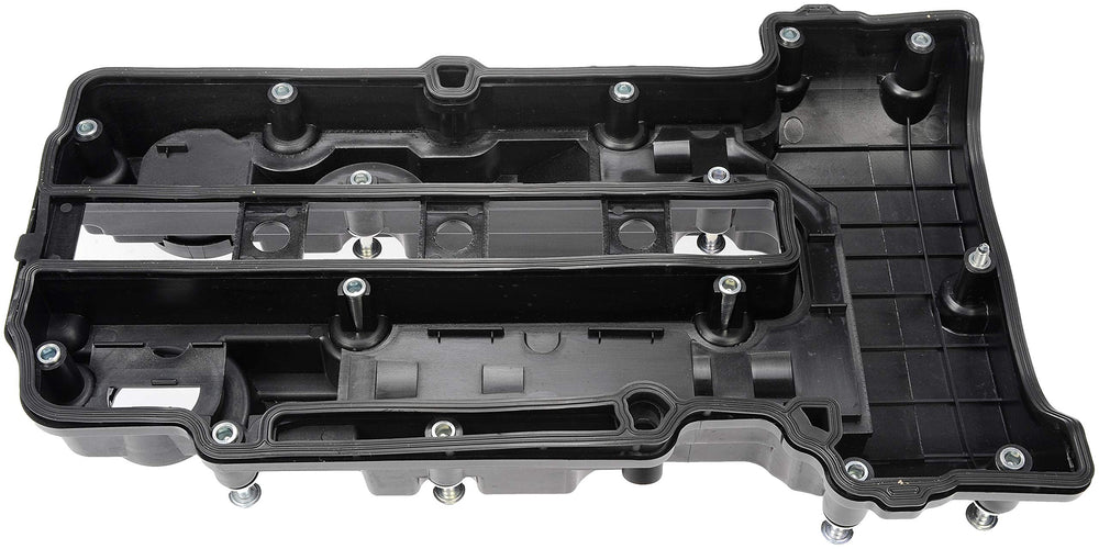 Dorman 264-968 valve cover side view with gasket kit for a complete repair
