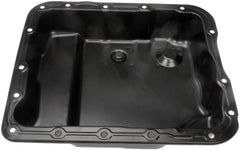 Dorman 265-811 pan includes gasket and filter for a complete repair.