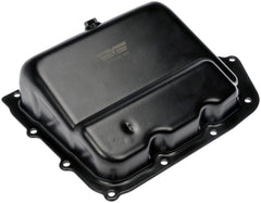 Dorman 265-833 transmission oil pan, front view, durable direct replacement for compatible vehicles.