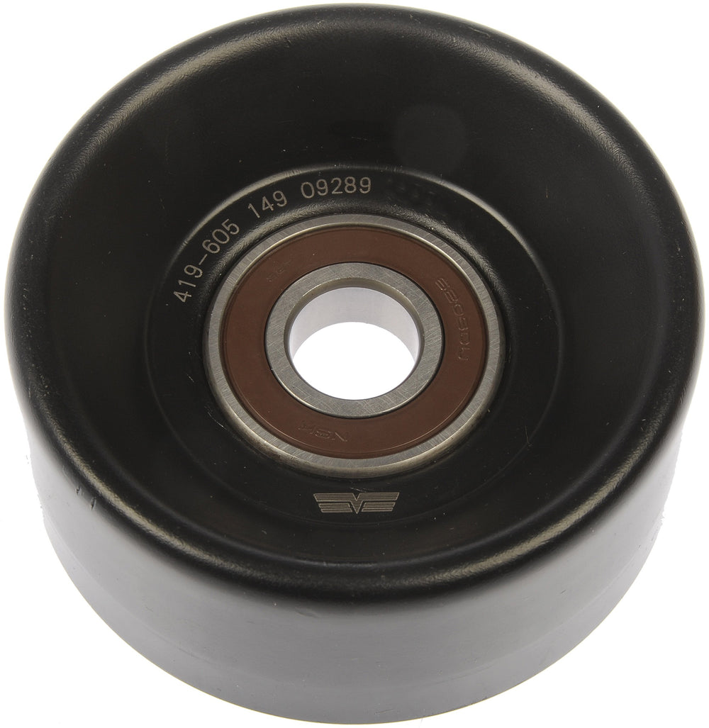 Dorman 419-605 idler pulley for Ford/Lincoln/Mercury improves belt reliability and reduces noise
