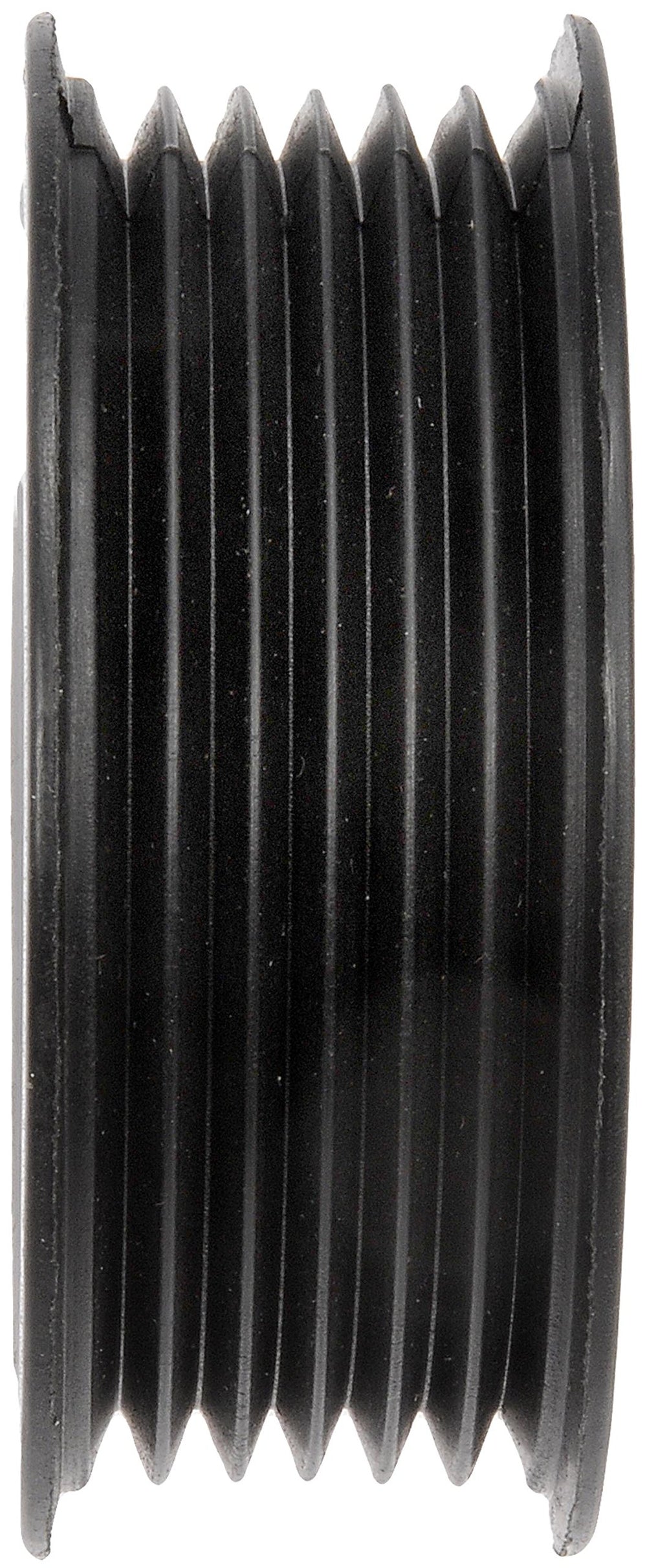 Dorman 419-649 idler pulley side view indicating proper fit for select models.