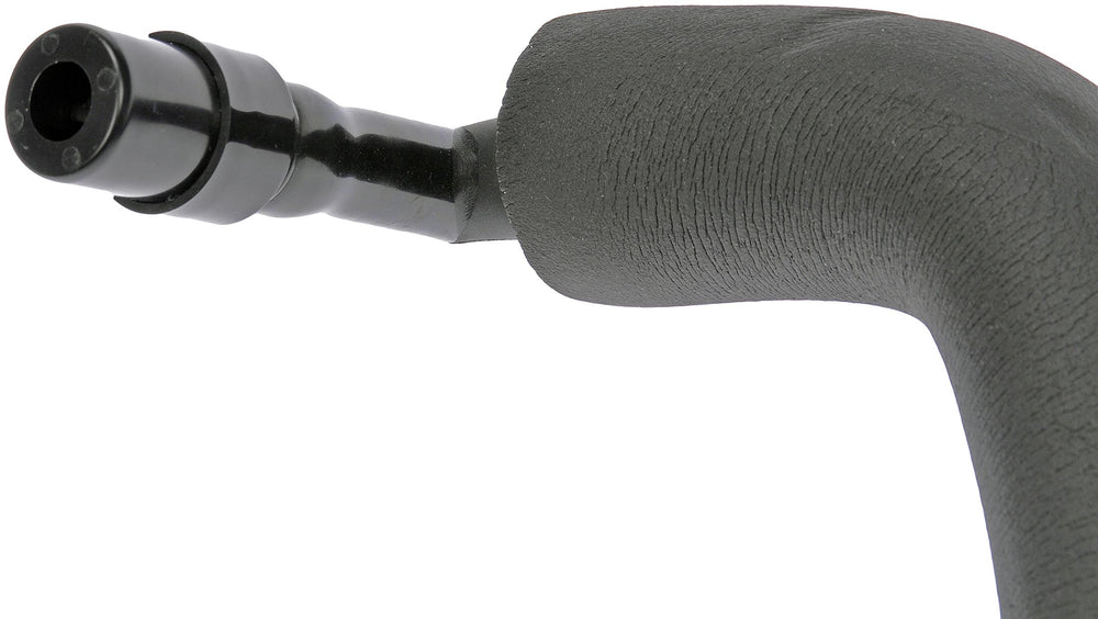 Dorman 46087 PCV hose engine bay view—heat and oil-vapor resistant.
