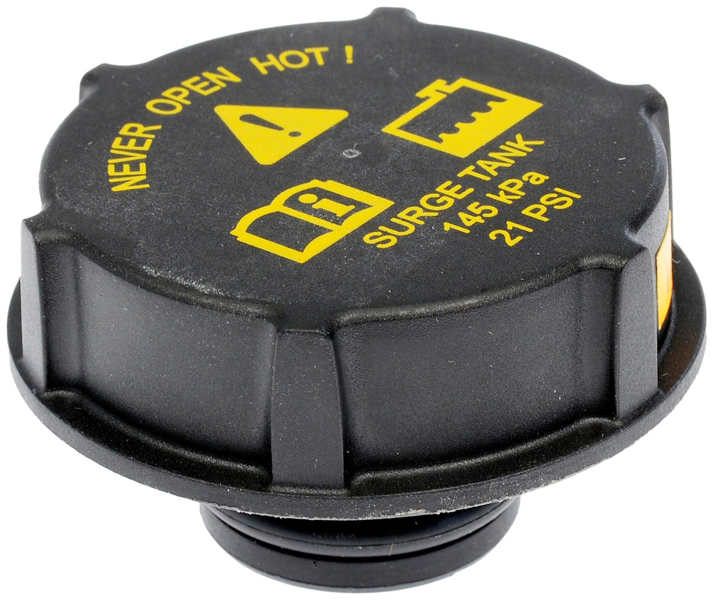 Dorman 54211 coolant cap, direct replacement view, provides a reliable seal for Ford cooling systems.