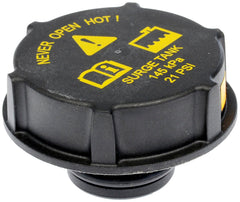 Dorman 54211 coolant cap, direct replacement view, provides a reliable seal for Ford cooling systems.