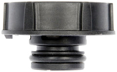 Dorman 54211 coolant cap, side view, precise fit for seamless reservoir sealing on supported Ford models.