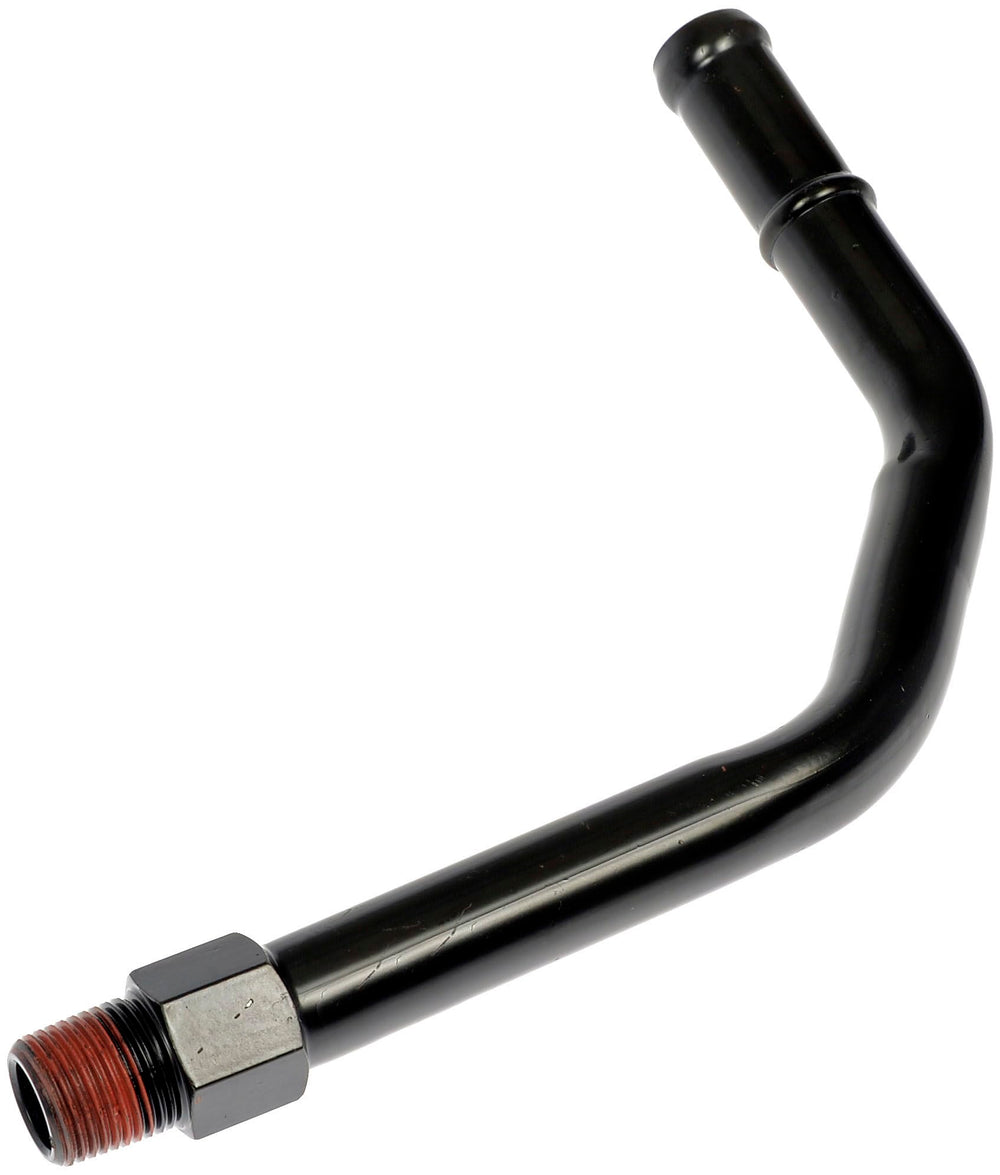 Dorman 56398 engine water pump inlet tube close-up shows durable construction for long engine life