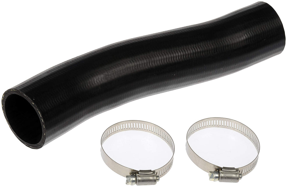 Dorman 573-010 fuel filler hose close-up shows durable construction for long-lasting repair.
