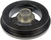 Dorman 594-018 harmonic balancer front view shows direct-fit replacement for compatible Jeep models